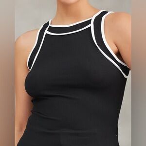 Women's Black Halter Top